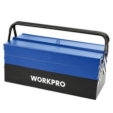 WORKPRO 雙向開合式鋼製5層工具箱 WP282002, 1個