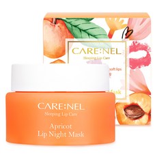 CARE NEL 杏桃護唇晚安唇膜 23g, 1個, 1入