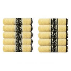 송월타월 스누피 플레이필드 세면타월 150g 30수 코마사, 옐로우, 10개