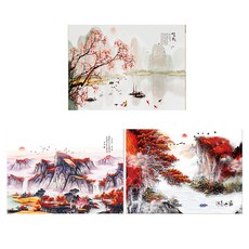 Laventia 漢字中國風用紙 3款 x 20張 套組, 類型6, 1套