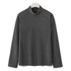 남성용 히트업 후리스 기모 반목 보온 티셔츠 MDIT146PH