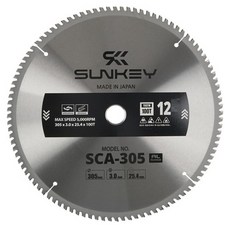 SUNKEY 日製圓鋸片 鋁用 SCA-305, 1個