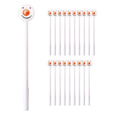 聖誕甜甜圈造型原子筆, 20個, 雪人