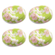 可愛櫻花圖案陶瓷筷架, 類型3, 4個