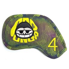 Adunga 變色高爾夫鐵桿挖起桿桿頭套, 綠色, 1個