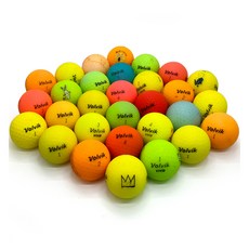Volvik 彩色消光二手高爾夫球 B+級, 1顆, 混色, 30顆