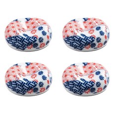 可愛櫻花圖案陶瓷筷架, 類型1, 4個