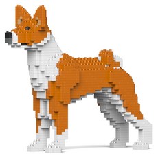 JEKCA 剛健犬狗狗積木 S, 棕色