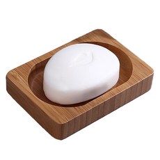 Monde Spot 木質肥皂SPA飯店浴室托盤架 YY57270, 橢圓形, 1個