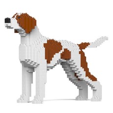 JEKCA 英國指標犬積木 S, 棕色, 1個