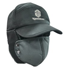 Kantukan 防寒保暖獵人耳罩帽, 1個, 灰色