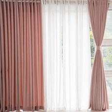 끌래망스 엘리 암막커튼 세트