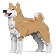 JEKCA 秋田犬 狗狗 積木 S, 金色, 1個