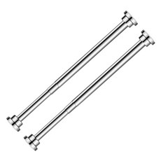 피피홈리빙 초강력 스테인리스 압축봉 25mm, 실버, 2개