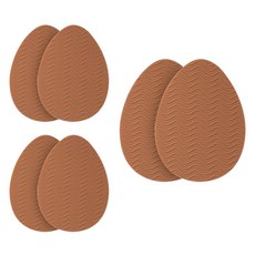 Three Sun 升級版波浪紋鞋底防滑墊 棕色 2入, 3個