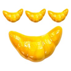 可愛的麵包造型筷架, 可頌, 4個