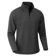 M.N.C 男款陽離子半拉鍊刷毛長袖T恤 MDIT144PH