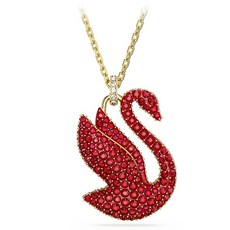 스와로브스키 여성용 Iconic Swan 골드 톤 더블 목걸이 5649773 +쇼핑백+메시지카드+품질보증서(백화점A/S)