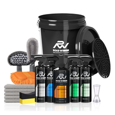 RoadWinner 18件組自助洗車用品套組, 1套