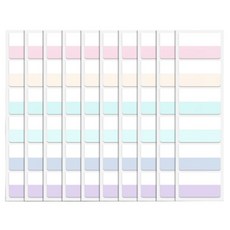 索引便利貼6種套組, 6格, 10套