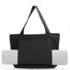 PEONIST 皮拉提斯瑜珈肩背包, 黑色, 1個