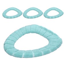 PEONIST 防滑可水洗馬桶坐墊, 4個, 綠色