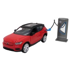 MSZ Volvo XC40 Recharge EV 電動車系列 1:32 壓鑄模型車, 1個, 混合顏色