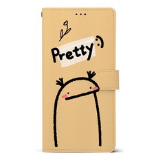 케이스퍼시픽 타이포 가죽 다이어리 휴대폰 케이스