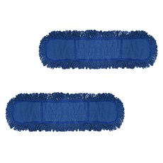 Clean Mate 強力棉質拖把補充包 60cm, 藍色, 2個