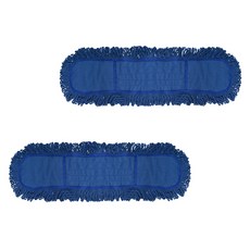 Clean Mate 強力棉質拖把替換頭 105cm, 藍色, 2個