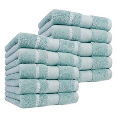 카운테스마라 송월 루미에르 세면타월 160g 30수 면사, 터키스, 10개