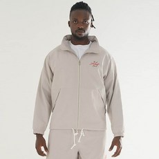 Airit 男士泡泡紗格紋拉鍊外套 AM2046 GY