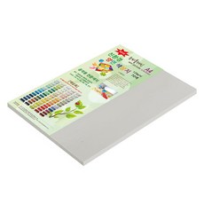 종이문화 뉴씨플레인 얇은 양면색상지 120g No 14 회색, 40개