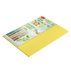 종이문화 뉴씨플레인 양면색상지 No43 노랑색, 20개