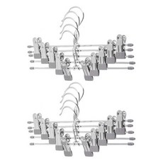 앞날창창 스테인레스 치마 바지걸이, 그레이, 10개