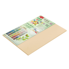 종이문화 뉴씨플레인 얇은 양면색상지 No 33 베이지 120g, 20개