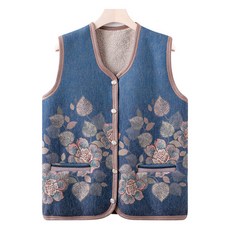 MarketA 女款花朵漸層背心