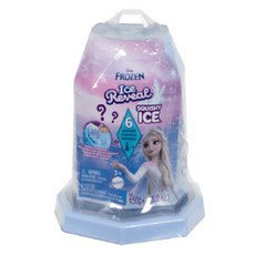 MATTEL 美泰兒 冰雪奇緣 雪花揭曉娃娃系列公仔 隨機出貨, 1個