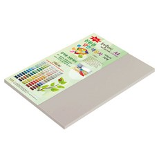 종이문화 뉴씨플레인 친환경 양면색상지 No 54 백옥색, 40개