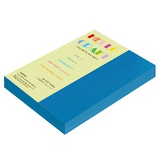 종이문화 뉴씨플레인 양면색상지 No 64 진파랑, 132개