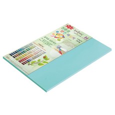 종이문화 뉴씨플레인 양면색상지 No 17 옥색, 33개