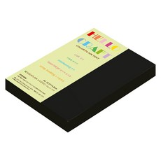 종이문화 뉴씨플레인 양면 색상지 No 47 검정, 132개