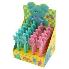 PINKFOOT 芥末熊壓克力中性筆 2款 x 10入組, 1套, 混色