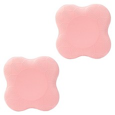 피어니스트 홈트 요가 무릎 받침 패드, 핑크, 2개