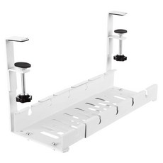 One Stop 免鑽孔延長線固定架 SE-MR550, 白色, 1個