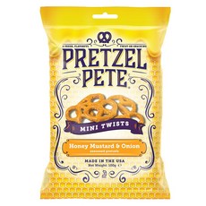 蜂蜜芥末洋蔥迷你椒鹽捲餅, 100g, 1包