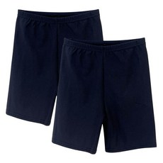 플레이몰 아동용 4부 기모 속바지 2p