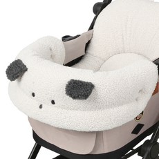 瑪尼多寵物 寵物推車用外層防護墊, 羊羔毛小狗燕麥色, 1個