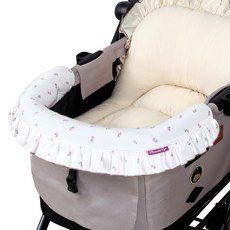 Manito 寵物狗推車智能防撞保護墊, 鬱金香粉色, 1個