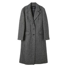 랩 여성용 싱글 3버튼 롱코트 AQ4WTB71